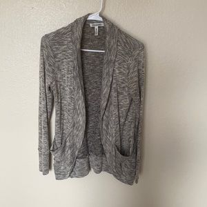 Grey cardigan